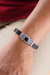 Onyx cuff bracelet, 'Royal Splendor' - Sterling Silver and Onyx Cuff Bracelet