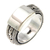 Men's sterling silver ring, 'Borobudur Dragon' - Men's Sterling Silver Band Ring thumbail