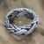 Men's sterling silver ring, 'Reptilian' - Men's sterling silver ring thumbail
