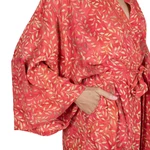 Batik robe, 'Autumn Joy' - Batik robe