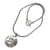 Men's sterling silver pendant necklace, 'Victorious' - Men's Sterling Silver Dragon Necklace thumbail