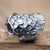 Sterling silver cocktail ring, 'Owl in Flight' - Sterling Silver Cocktail Ring thumbail
