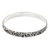 Sterling silver bangle bracelet, 'Timeless Bali' - Artisan Jewelry Sterling Silver Bangle Bracelet thumbail