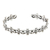 Sterling silver cuff bracelet, 'Floral Buds' - Sterling Silver Cuff Bracelet from Indonesia thumbail