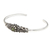 Peridot cuff bracelet, 'Coral Treasure' - Handcrafted Peridot and Silver Cuff Bracelet (image 2b) thumbail
