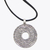 Sterling Silber Anhänger Halskette, 'prähistorisch' - sterling-silber-anhänger-halskette