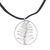 Sterling silver pendant necklace, 'Cypress Medallion' - Sterling Silver Pendant Necklace (image 2b) thumbail