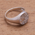 Sterling silver flower ring, 'Balinese Lotus' - Sterling Silver Flower Ring (image 2b) thumbail