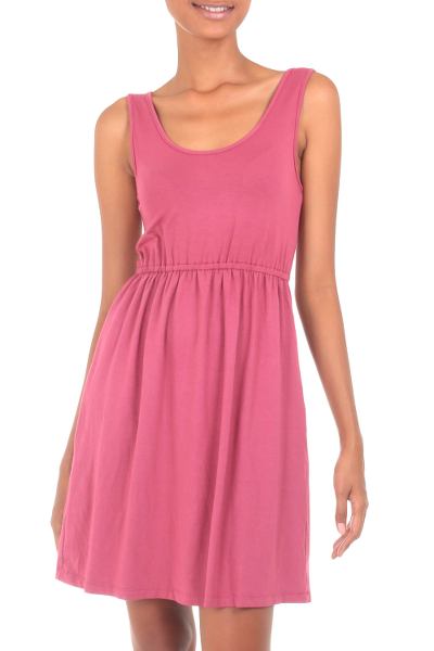 Jersey knit sundress