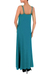 Jersey maxi dress, 'Cool Ocean Blue' - Blue-Green Jersey Maxi Dress (image 2b) thumbail