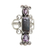 Cultured pearl and amethyst cocktail ring, 'Lavender Myths' - Pearl and Amethyst Silver Cocktail Ring (image 2a) thumbail