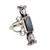 Cultured pearl and amethyst cocktail ring, 'Lavender Myths' - Pearl and Amethyst Silver Cocktail Ring (image 2c) thumbail