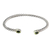 Peridot cuff bracelet, 'Bali Swirl' - Fair Trade Women's Sterling Silver and Peridot Bracelet