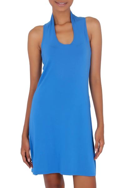 Jersey knit dress