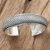 Sterling silver cuff bracelet, 'Woven Paths' - Hand Crafted Sterling Silver Cuff Bracelet (image 2) thumbail