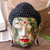 Wood mask, 'Natural Harmony of Buddha' - Wood mask thumbail