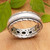 Men's sterling silver ring, 'Dragon Soul' - Men's Unique Sterling Silver Band Ring thumbail