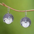 Blue topaz drop earrings, 'Royal Lady' - Sterling Silver and Blue Topaz Drop Earrings (image 2) thumbail