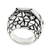Men's sterling silver ring, 'Glacier' - Sterling Silver Men's Dome Ring from Bali