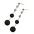 Cultured pearl dangle earrings, 'Balinese Eclipse' - Cultured pearl dangle earrings