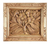 Wood relief panel, 'Frangipani Flowers' - Wood relief panel thumbail