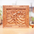 Wood relief panel, 'Frangipani Flowers' - Wood relief panel (image 2j) thumbail