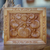 Wood relief panel, 'Lotus Blossom' - Wood relief panel (image 2) thumbail