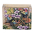 Wood jewelry box, 'Butterfly Garden' - Unique Floral Jewelry Box (image 2b) thumbail