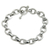 Sterling silver link bracelet, 'Brave Lady' - Modern Sterling Silver Link Bracelet thumbail