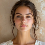 Gold accent hoop earrings, 'Two Tone Moon' - Fair Trade Gold Accented Sterling Silver Hoop Earrings