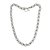 Men's sterling silver chain necklace, 'Brave Knight' - Men's sterling silver chain necklace (image 2a) thumbail