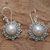 Cultured pearl flower earrings, 'Melati Hearts' - Cultured pearl flower earrings (image 2d) thumbail