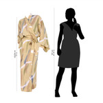 Women's batik robe, 'Sweet Nuance' - Women's Batik Patterned Robe