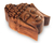 Wood puzzle box, 'Solemn Buddha' - Wood puzzle box thumbail