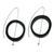 Horn drop earrings, 'Sea Melody' - Horn drop earrings (image 2a) thumbail