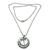 Sterling Silber Anhänger Halskette "Dragonfly Dream" - Handgefertigte inspirierende Halskette aus Sterlingsilber mit Anhänger
