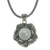 Cultured pearl flower necklace, 'Radiant Moonflower' - Cultured pearl flower necklace (image 2a) thumbail