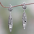 Sterling silver dangle earrings, 'Regency' - Modern Sterling Silver Dangle Earrings (image 2) thumbail
