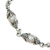 Cultured pearl link bracelet, 'Passion Fruit' - Cultured pearl link bracelet (image 2b) thumbail