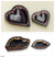 Wood batik bowls, 'Phoenix Heart' (pair) - Wood batik bowls (image 2) thumbail