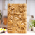 Wood relief panel, 'Elephants in the Wild' - Unique Relief Panel Hand-carved Wood Signed Wall Art (image 2b) thumbail