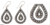 Sterling silver dangle earrings, 'Blossoming Starlight' - Sterling silver dangle earrings thumbail