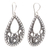 Sterling silver dangle earrings, 'Bali Glam' - Sterling silver dangle earrings (image 2d) thumbail