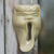 Wood mask, 'Big Yawn' - Handmade Bali Hibiscus Wood Mask