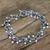 Sterling silver charm bracelet, 'Bright Berries' - Handmade Balinese Silver Charm Bracelet thumbail