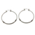 Sterling silver hoop earrings, 'Life's Journey' - Artisan Crafted Sterling Silver Balinese Hoop Earrings (image 2a) thumbail