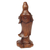 Wood statuette, 'Beautiful Kwan Im' - Buddhist Goddess Sculpture Hand-carved Wood (image 2c) thumbail