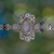 Cultured pearl and rainbow moonstone flower bracelet, 'Regal Gianyar' - Rainbow Moonstone and Blue Topaz Bracelet (image 2b) thumbail
