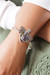 Amethyst and peridot cuff bracelet, 'Diaphanous Dragonfly' - Balinese Dragonfly Cuff Bracelet