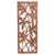 Wood wall panel, 'Forest Shrubs' - Balinese Forest Motif Relief Panel thumbail